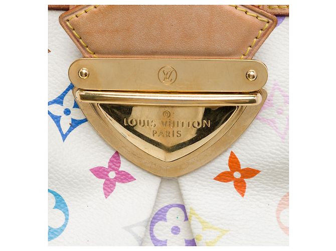 Louis Vuitton White Monogram Multicolore Ursula - view 5
