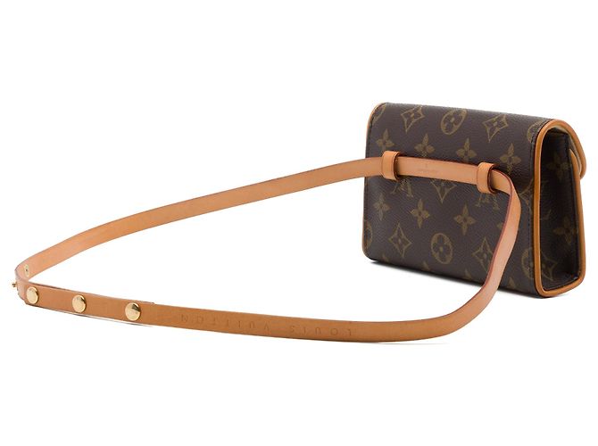 Louis Vuitton Brown Monogram Pochette Florentine - vista 2
