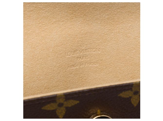 Louis Vuitton Brown Monogram Pochette Florentine - vista 5