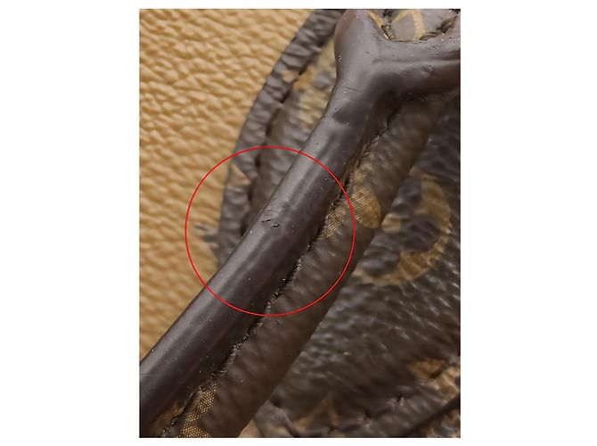 Louis Vuitton Brown Monogram Reverse Giant OnTheGo MM - vista 6