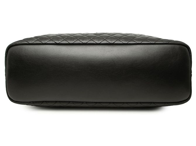 Autre Marque Mala de viagem gigante Saint Laurent Monogram ES em couro de bezerro acolchoado preto - vista 3