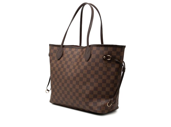 Louis Vuitton Brown Damier Ebene Neverfull MM - vista 2