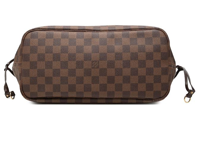 Louis Vuitton Brown Damier Ebene Neverfull MM - vista 3