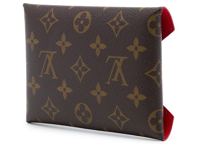 Louis Vuitton Brown Monogram Pochette Kirigami MM - vista 2