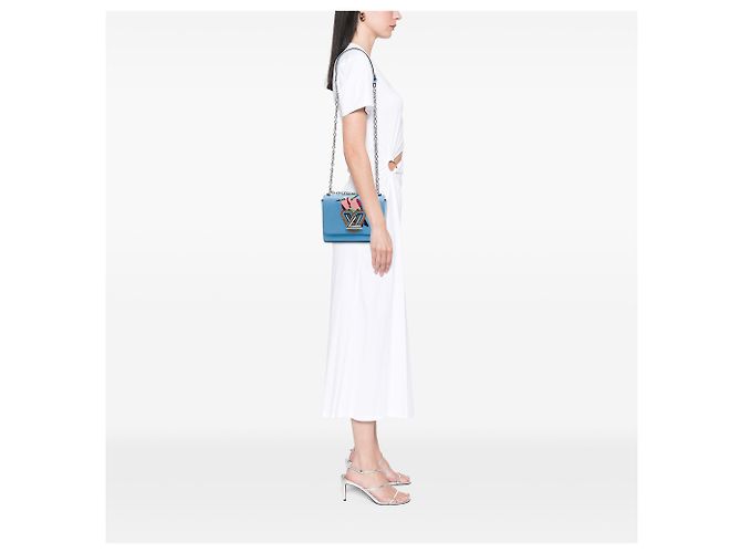 Louis Vuitton Blue Epi Early Bird Twist MM - vista 6