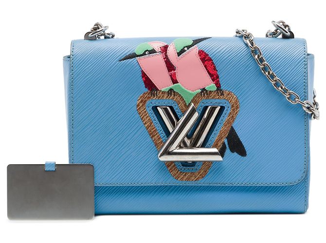 Louis Vuitton Blue Epi Early Bird Twist MM - vista 7