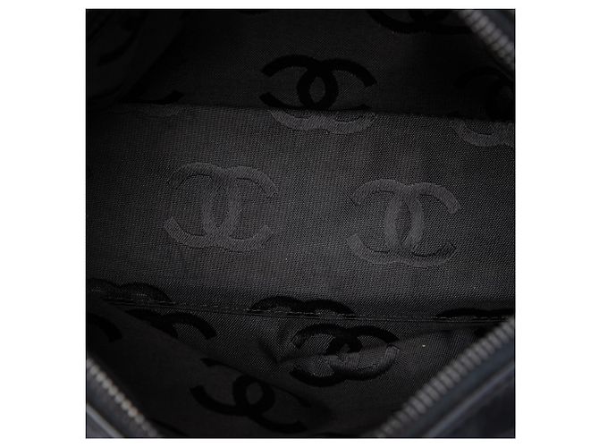 Chanel Black CC Chocolate Bar Jersey Handtasche - Ansicht 4