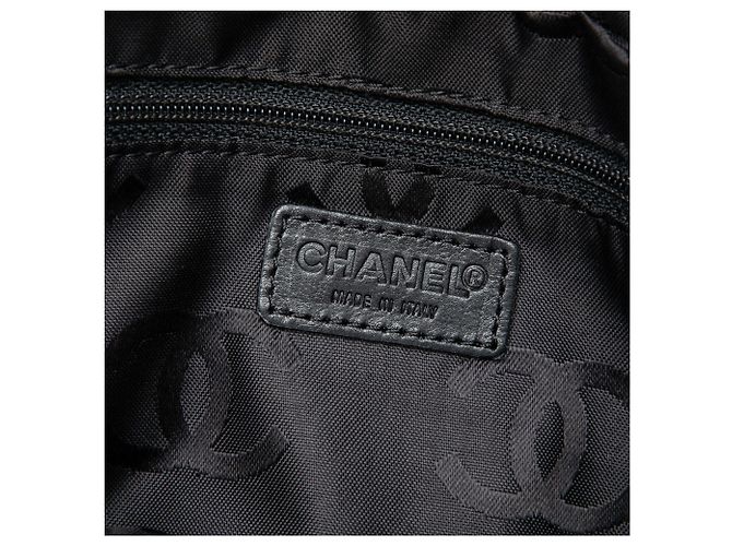 Chanel Black CC Chocolate Bar Jersey Handtasche - Ansicht 5