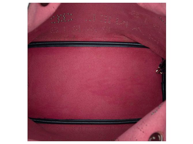 Chanel Blue Calfskin Coco Eyelets Shopping Tote - vista 4