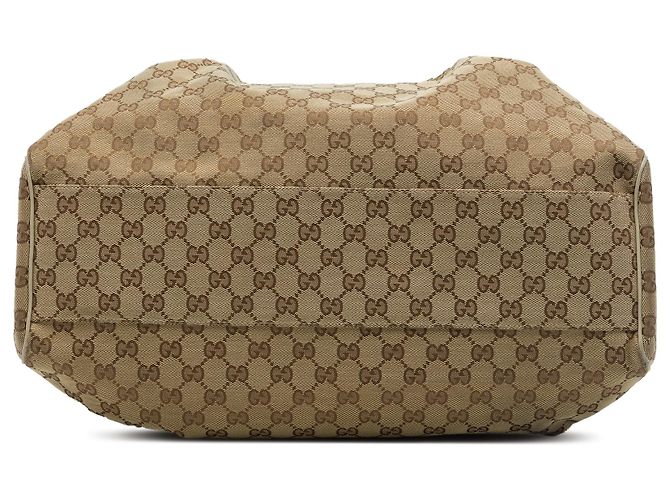 Gucci Sukey Tote Large aus beige GG Canvas - Ansicht 3