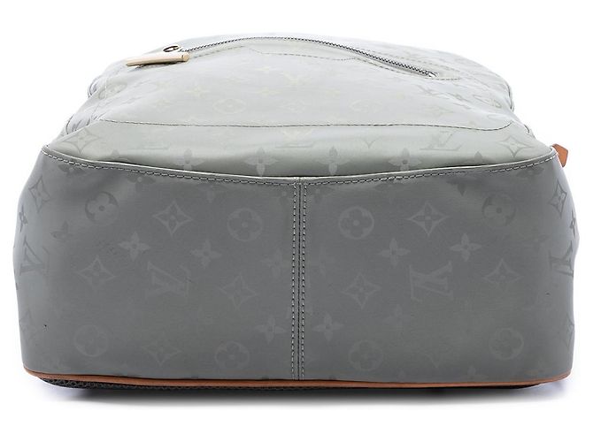 Zaino Louis Vuitton Gray Monogram Titanium Backpack PM - vista 3