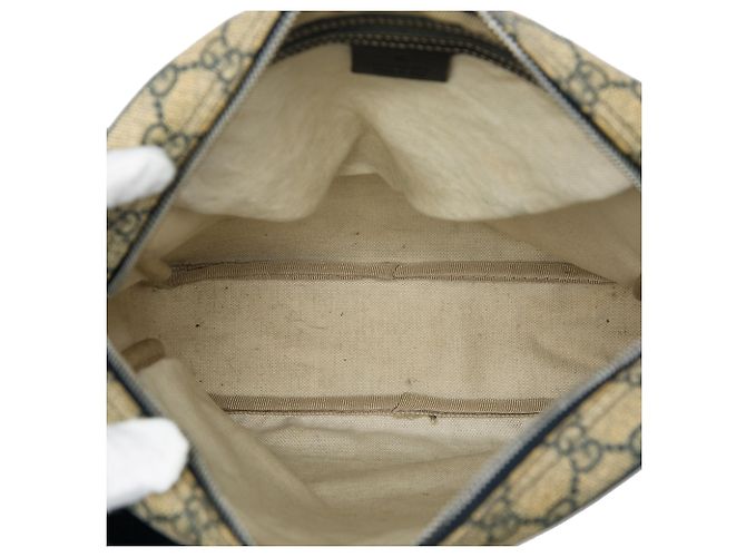Gucci Beige GG Supreme Crossbody - vista 4