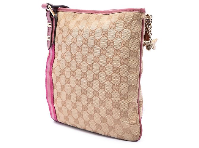 Gucci Beige GG Canvas Jolicoeur Crossbody - vista 2