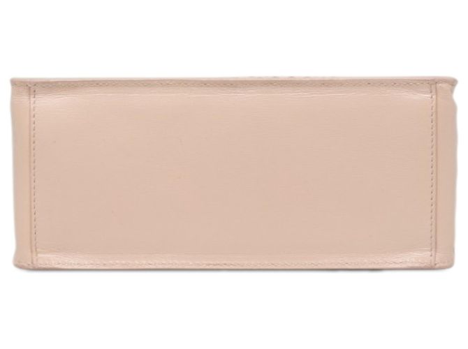 ALAÏA Tote Garance 20 em couro de bezerro Vienne castanho com corte a laser - vista 3