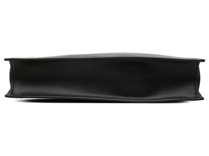 Clutch VLTN in pelle nera Valentino - vista 3
