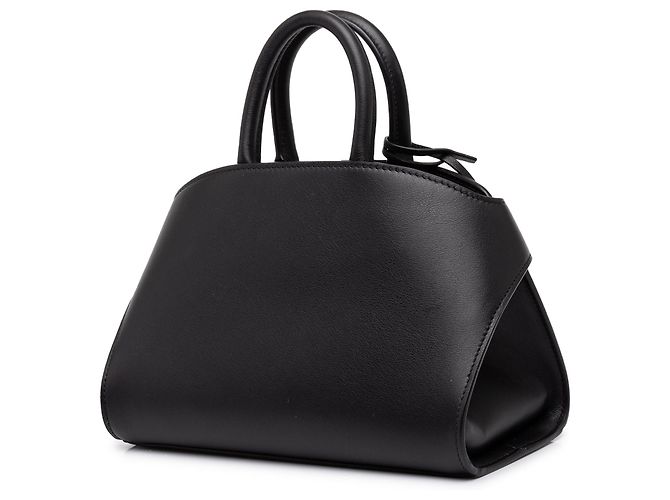 Salvatore Ferragamo Borsa Ferragamo Hug XS in pelle di vitello nera - vista 2