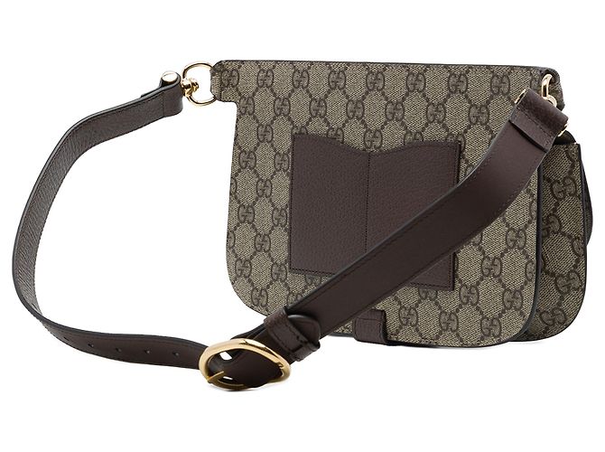 Gucci Beige GG Supreme Blondie Gürteltasche - Ansicht 2
