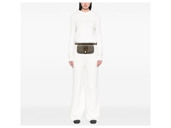 Gucci Beige GG Supreme Blondie Gürteltasche - Ansicht 6