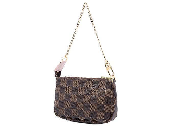 Louis Vuitton Brown Damier Ebene Vivienne Holiday Mini Pochette Accessoires - Ansicht 2