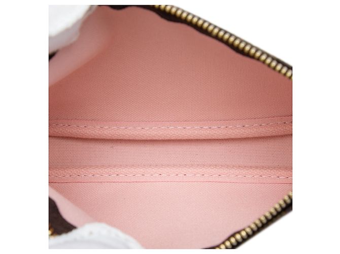 Louis Vuitton Brown Damier Ebene Vivienne Holiday Mini Pochette Accessoires - Ansicht 4
