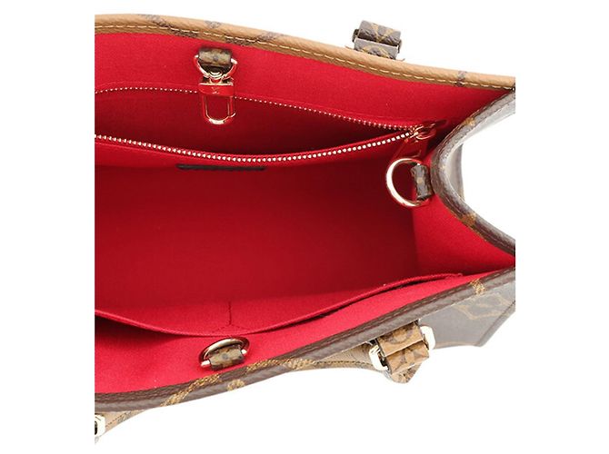 Louis Vuitton Brown Monogram Reverse Giant OnTheGo PM - Ansicht 4