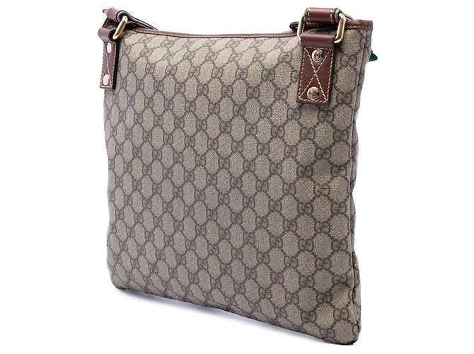 Bandolera Gucci Beige GG Supreme Web - vista 2