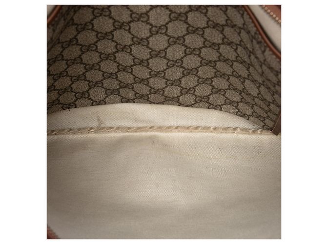 Bandolera Gucci Beige GG Supreme Web - vista 4