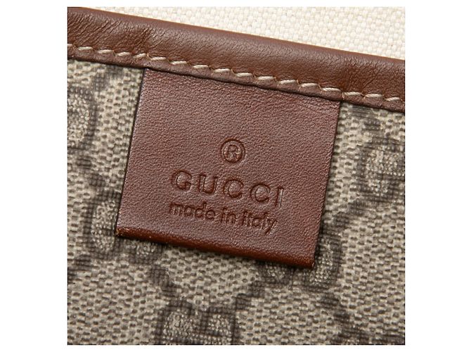 Bandolera Gucci Beige GG Supreme Web - vista 5