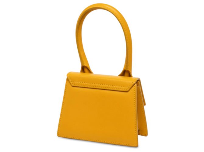 Jacquemus Yellow Mini Leather Le Chiquito - Ansicht 2