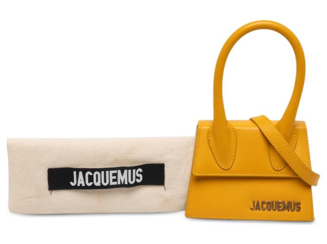 Jacquemus Yellow Mini Leather Le Chiquito - Ansicht 6