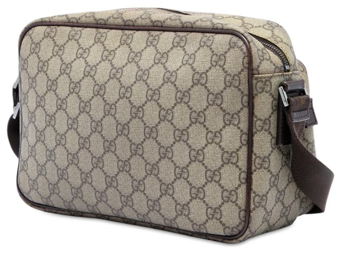 Borsa a tracolla Gucci Beige GG Supreme - vista 2