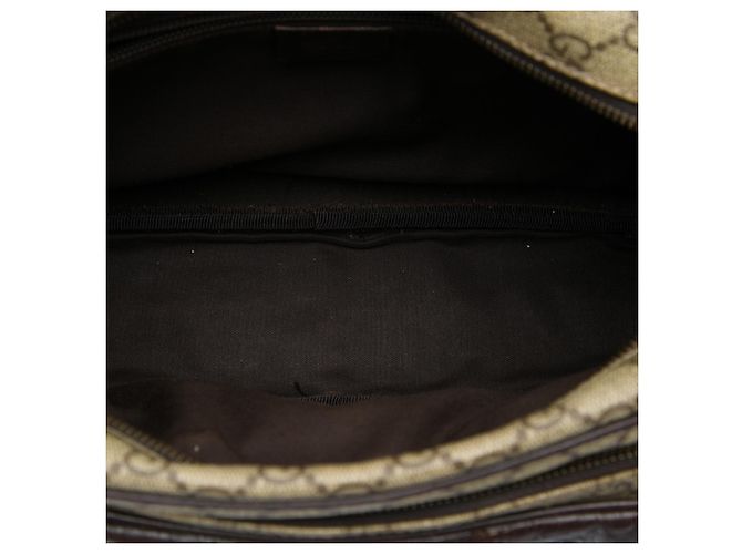 Borsa a tracolla Gucci Beige GG Supreme - vista 4