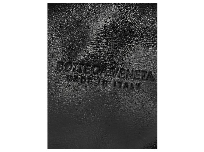 Borsa a mano Bottega Veneta Wallace Mini in Nappa Intrecciato nera - vista 5
