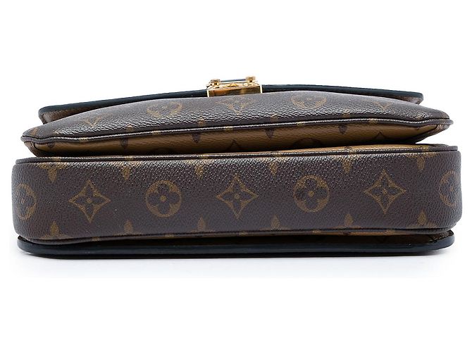Louis Vuitton Brown Monogram Reverse Pochette Metis - vista 3