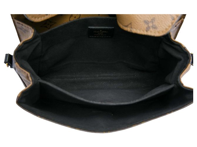 Louis Vuitton Brown Monogram Reverse Pochette Metis - vista 4