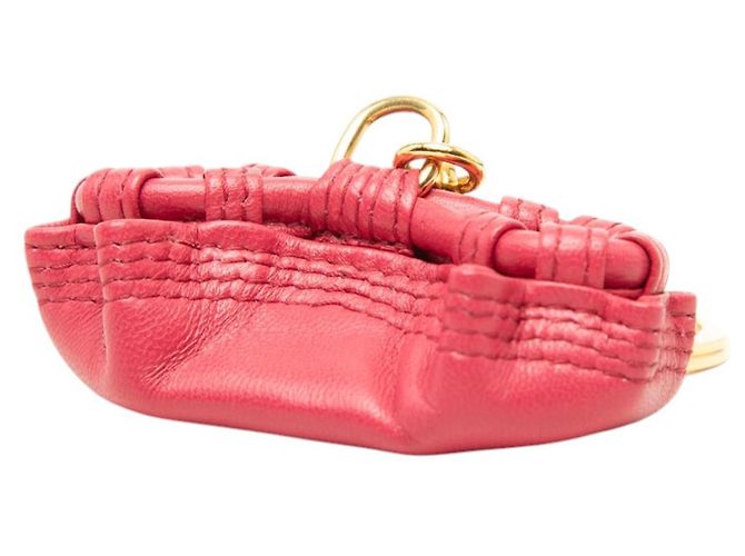 Portachiavi LOEWE Mini Nappa Aire Rosa - vista 2
