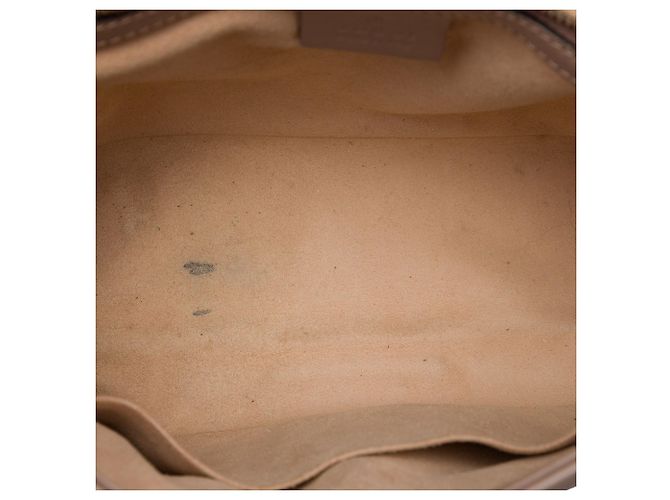 Borsa a tracolla Gucci GG Marmont Matelassé in pelle di vitello marrone Large - vista 4