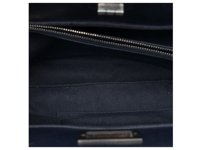 Bolso Chanel Reissue 2.55 de piel de becerro envejecida acolchada azul - vista 4