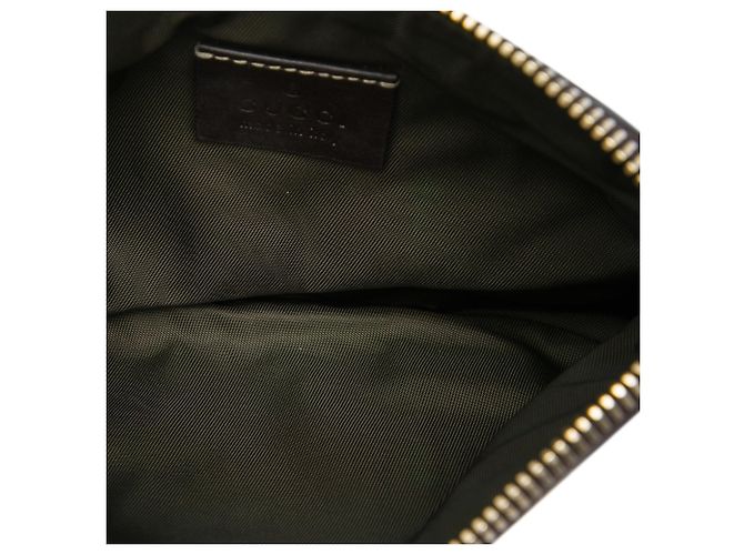 Borsa a tracolla Gucci in tela GG beige - vista 4