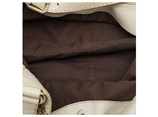 Gucci Charlotte Tote aus beigem GG Canvas - Ansicht 4