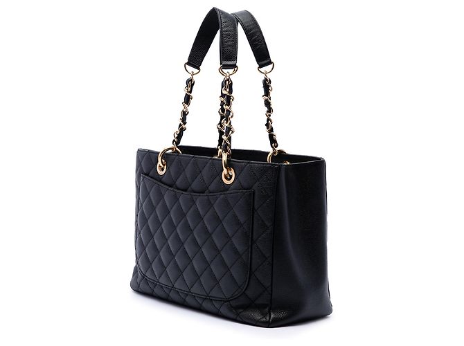 Chanel Black Caviar Grand Shopping Tote - Ansicht 2