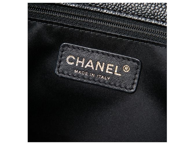 Chanel Black Caviar Grand Shopping Tote - Ansicht 5