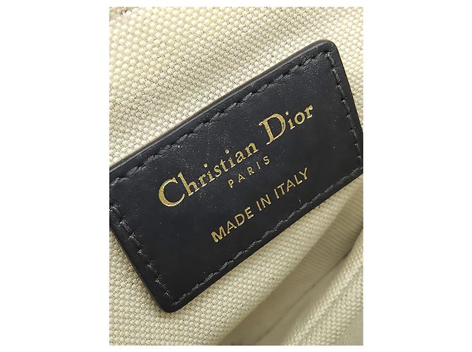 Bolsa Saddle Mini em tela Oblique azul Dior - vista 5