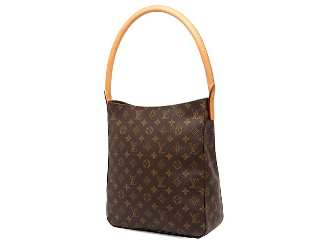 Louis Vuitton Brown Monogram Looping GM - vista 2