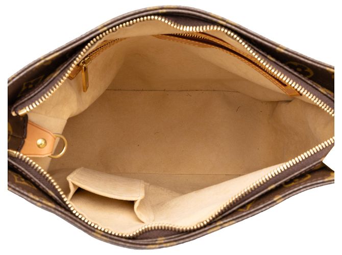 Louis Vuitton Brown Monogram Looping GM - vista 4