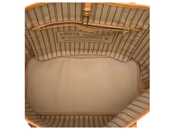 Louis Vuitton Brown Monogram Neverfull MM - vista 4