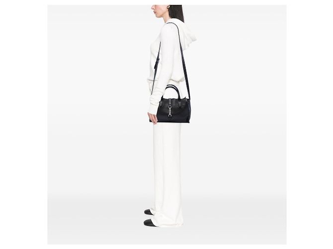 Borsa Jackie Tote piccola in pelle di vitello grana nera Gucci - vista 6