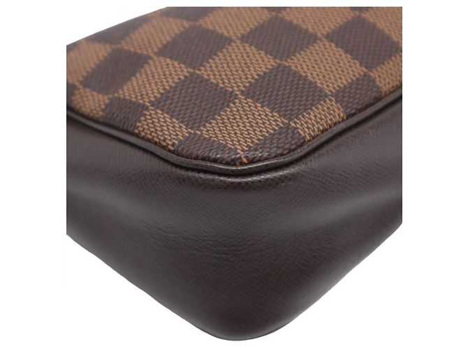 Louis Vuitton Brown Damier Ebene Trousse Pochette - vista 10
