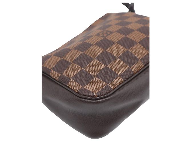 Louis Vuitton Brown Damier Ebene Trousse Pochette - vista 11
