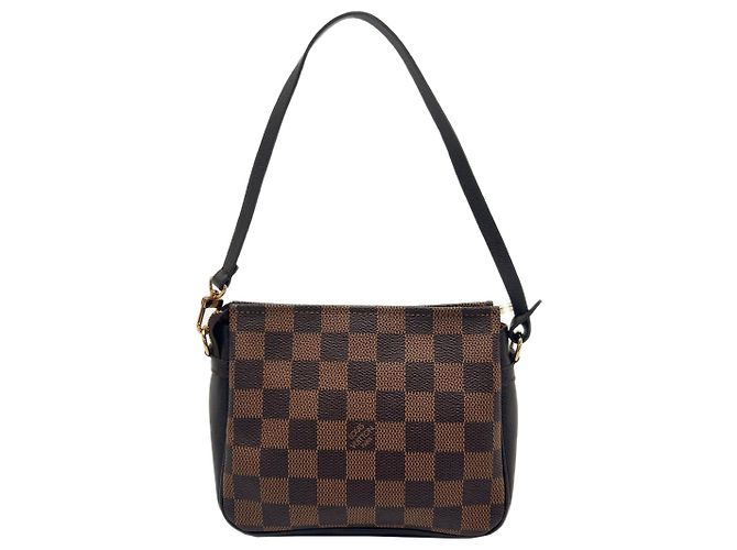 Louis Vuitton Brown Damier Ebene Trousse Pochette - vista 13